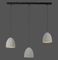 Lampa wisząca sufitowa ETON 3 - punktowa Beton PaulNeuhaus - 2233-22