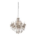 Lampa wisząca sufitowa GRACIA 8 - punktowa szampański PaulNeuhaus - 3081-97