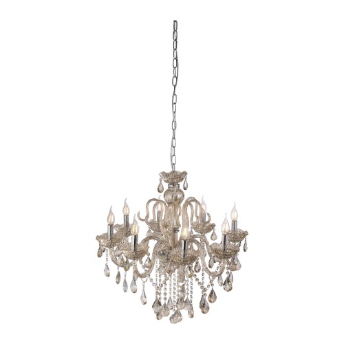 Lampa wisząca sufitowa GRACIA 8 - punktowa szampański PaulNeuhaus - 3081-97