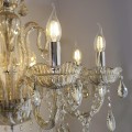 Lampa wisząca sufitowa GRACIA 8 - punktowa szampański PaulNeuhaus - 3081-97