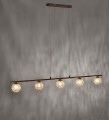 Lampa wisząca sufitowa GRETA 5 - punktowa rdzawy PaulNeuhaus - 2040-48