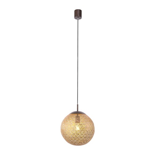 Lampa wisząca sufitowa GRETA 1 - punktowa rdzawy PaulNeuhaus - 2420-48