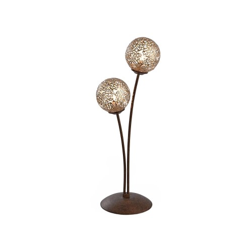 Lampa stołowa GRETA 2 - punktowa rdzawy PaulNeuhaus - 4032-48
