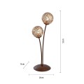 Lampa stołowa GRETA 2 - punktowa rdzawy PaulNeuhaus - 4032-48