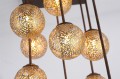 Lampa sufitowa GRETA 9 - punktowa rdzawy PaulNeuhaus - 6238-48
