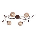 Lampa sufitowa GRETA 4 - punktowa rdzawy PaulNeuhaus - 6395-48