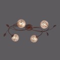 Lampa sufitowa GRETA 4 - punktowa rdzawy PaulNeuhaus - 6395-48