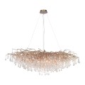 Żyrandol ICICLE 15 - punktowa postarzany mosiądz PaulNeuhaus - 2031-11