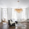 Żyrandol ICICLE 10 - punktowa postarzany mosiądz PaulNeuhaus - 2192-11