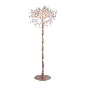 Lampa podłogowa stojąca ICICLE 5 - punktowa postarzany mosiądz PaulNeuhaus - 232-11