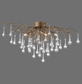 Lampa sufitowa ICICLE 4 - punktowa postarzany mosiądz PaulNeuhaus - 8090-11