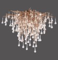 Lampa sufitowa ICICLE 9 - punktowa postarzany mosiądz PaulNeuhaus - 8091-11