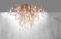 Lampa sufitowa ICICLE 9 - punktowa postarzany mosiądz PaulNeuhaus - 8091-11