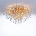 Lampa sufitowa ICICLE 14 - punktowa postarzany mosiądz PaulNeuhaus - 8092-11
