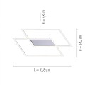 Lampa sufitowa INIGO 2 - punktowa srebrny PaulNeuhaus - 8192-55