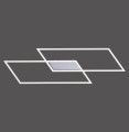 Lampa sufitowa INIGO 2 - punktowa srebrny PaulNeuhaus - 8193-55