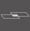 Lampa sufitowa INIGO 2 - punktowa srebrny PaulNeuhaus - 8194-55