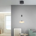 Lampa wisząca sufitowa LAUTADA 1 - punktowa czarny PaulNeuhaus - 2080-18