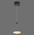 Lampa wisząca sufitowa LAUTADA 1 - punktowa czarny PaulNeuhaus - 2080-18