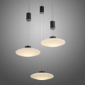 Lampa wisząca sufitowa LAUTADA 3 - punktowa czarny PaulNeuhaus - 2082-18