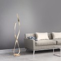Lampa podłogowa stojąca LINDA 1 - punktowa złoty PaulNeuhaus - 720-12