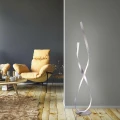 Lampa podłogowa stojąca LINDA 1 - punktowa srebrny PaulNeuhaus - 720-55