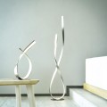 Lampa podłogowa stojąca LINDA 1 - punktowa srebrny PaulNeuhaus - 720-55