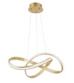 Lampa wisząca sufitowa MELINDA 1 - punktowa złoty PaulNeuhaus - 8291-12