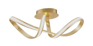 Lampa sufitowa MELINDA 1 - punktowa złoty PaulNeuhaus - 8331-12
