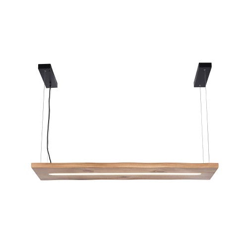 Lampa wisząca sufitowa PALMA 1 - punktowa naturalnego drewna PaulNeuhaus - 2625-79