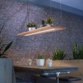 Lampa wisząca sufitowa PALMA 1 - punktowa naturalnego drewna PaulNeuhaus - 2625-79