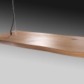 Lampa wisząca sufitowa PALMA 1 - punktowa naturalnego drewna PaulNeuhaus - 2625-79