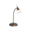 Lampa stołowa PINO 1 - punktowa postarzany mosiądz PaulNeuhaus - 4001-11