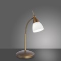 Lampa stołowa PINO 1 - punktowa postarzany mosiądz PaulNeuhaus - 4001-11