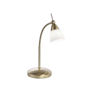 Lampa stołowa PINO 1 - punktowa mosiądz matowy PaulNeuhaus - 4001-60
