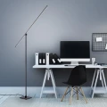 Lampa podłogowa stojąca PURE-GRAFO 1 - punktowa czarny PaulNeuhaus - 407-18