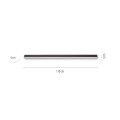 Lampa sufitowa PURE-LINES 1 - punktowa antracyt PaulNeuhaus - 6021-13