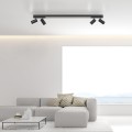 Lampa sufitowa PURE-LINES 5 - punktowa antracyt PaulNeuhaus - 6121-13