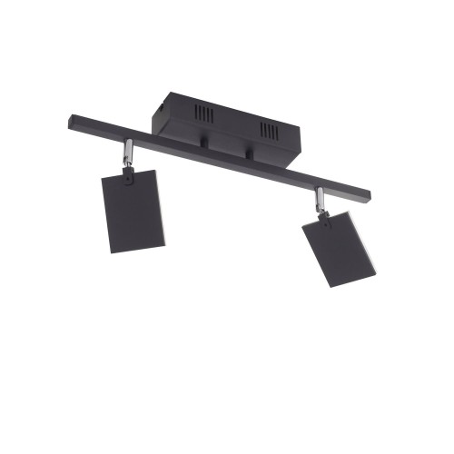 Lampa sufitowa PURE-MIRA 2 - punktowa czarny PaulNeuhaus - 6354-18