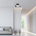Lampa sufitowa PURE-MIRA 2 - punktowa czarny PaulNeuhaus - 6354-18