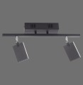 Lampa sufitowa PURE-MIRA 2 - punktowa czarny PaulNeuhaus - 6354-18