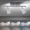 Lampa sufitowa PURE-MIRA 2 - punktowa Aluminum PaulNeuhaus - 6354-95