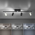 Lampa sufitowa PURE-MIRA 4 - punktowa czarny PaulNeuhaus - 6356-18
