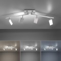 Lampa sufitowa PURE-MIRA 4 - punktowa Aluminum PaulNeuhaus - 6356-95