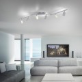 Lampa sufitowa PURE-MIRA 6 - punktowa Aluminum PaulNeuhaus - 6358-95