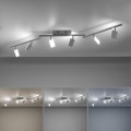 Lampa sufitowa PURE-MIRA 6 - punktowa Aluminum PaulNeuhaus - 6358-95