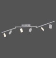 Lampa sufitowa PURE-MIRA 6 - punktowa Aluminum PaulNeuhaus - 6358-95