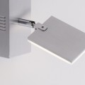 Kinkiet ścienny PURE-MIRA 1 - punktowa Aluminum PaulNeuhaus - 9353-95