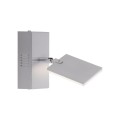 Kinkiet ścienny PURE-MIRA 1 - punktowa Aluminum PaulNeuhaus - 9353-95