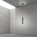 Lampa wisząca sufitowa PURE-VEGA 4 - punktowa czarny PaulNeuhaus - 2211-18